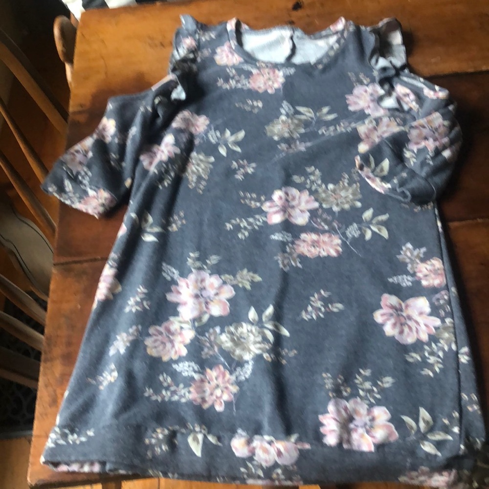 Floral sweatshirt